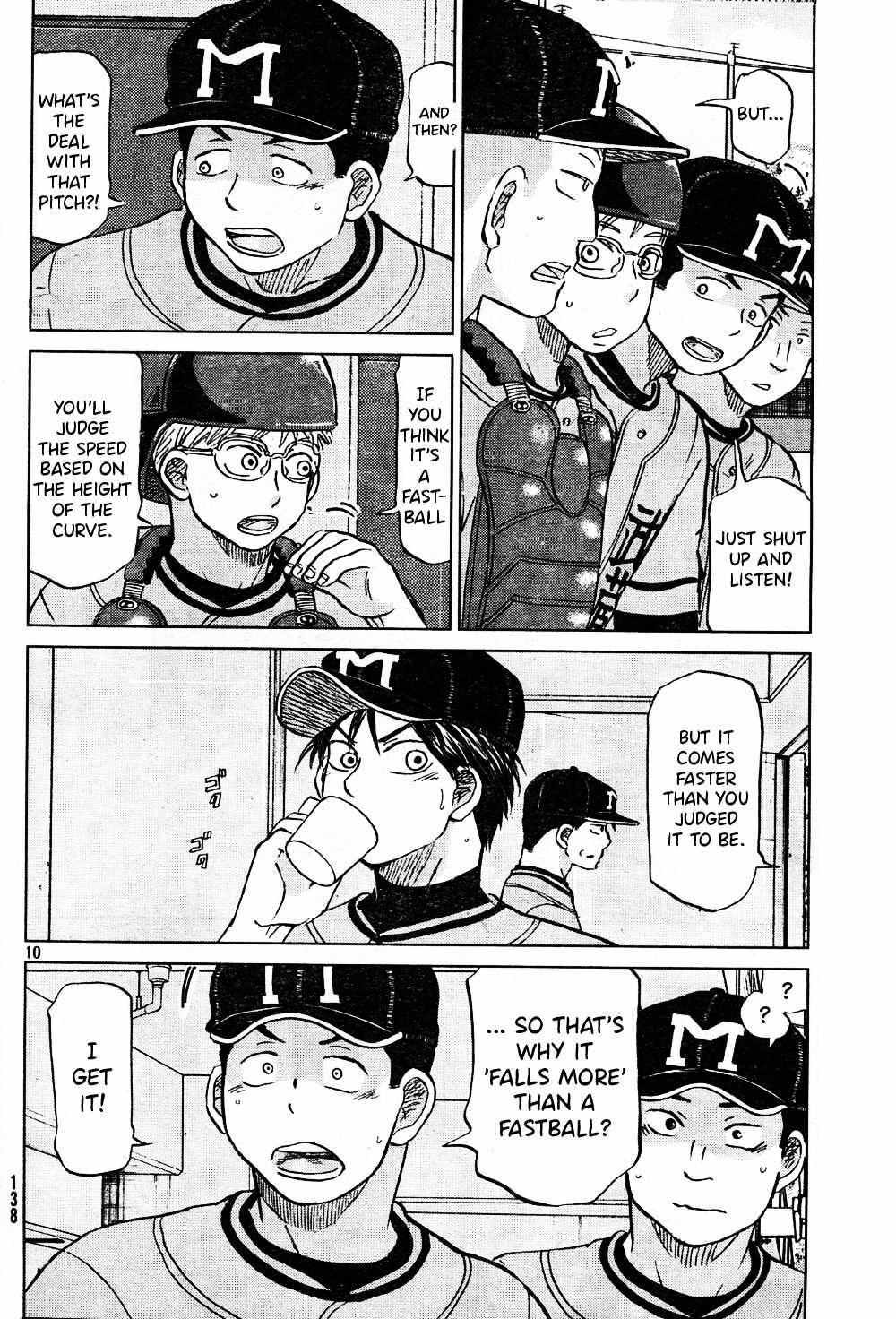 Ookiku Furikabutte chapter 95 page 11