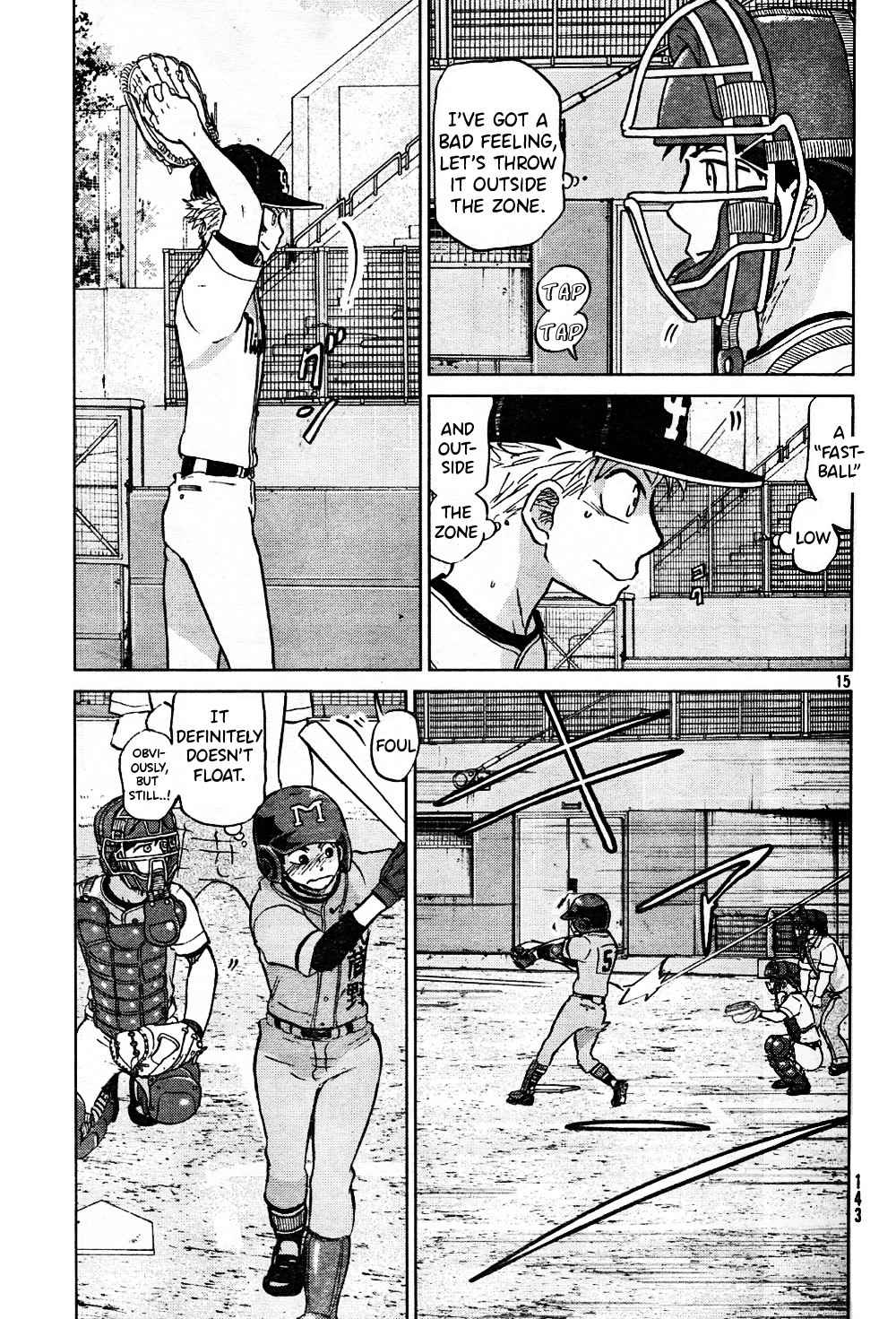 Ookiku Furikabutte chapter 95 page 16