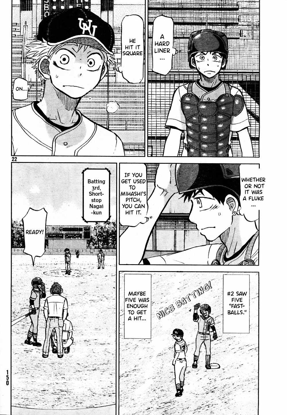 Ookiku Furikabutte chapter 95 page 23