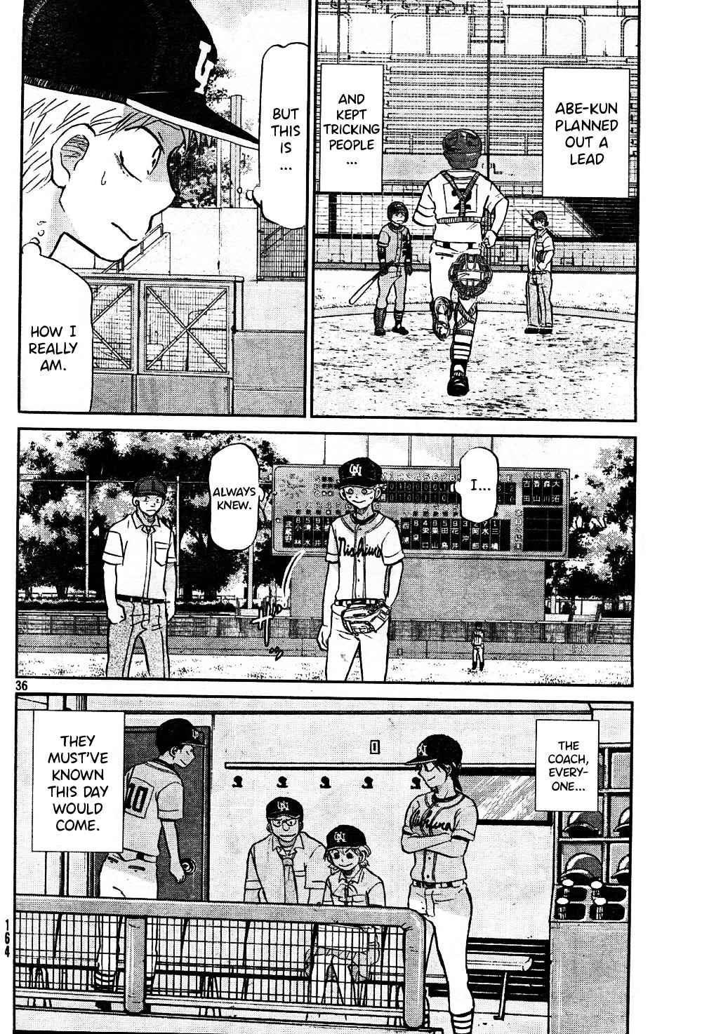 Ookiku Furikabutte chapter 95 page 37