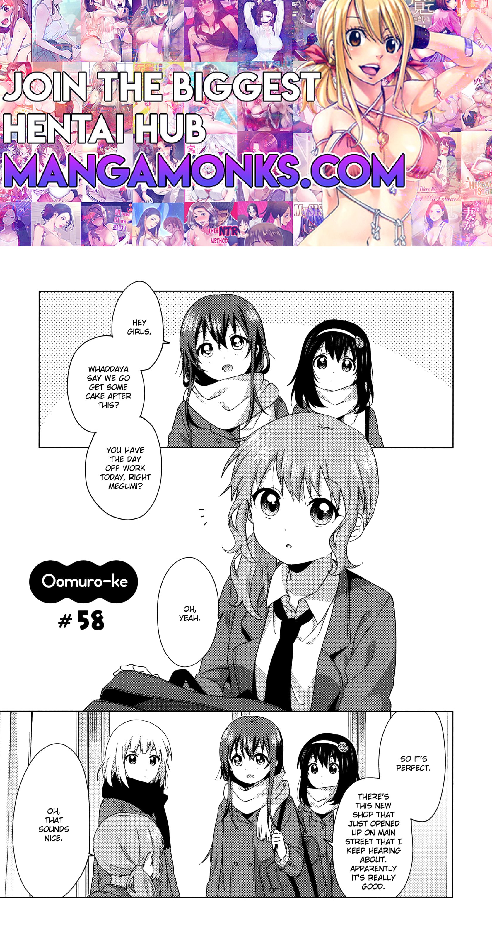 Oomuro-ke chapter 58 page 1