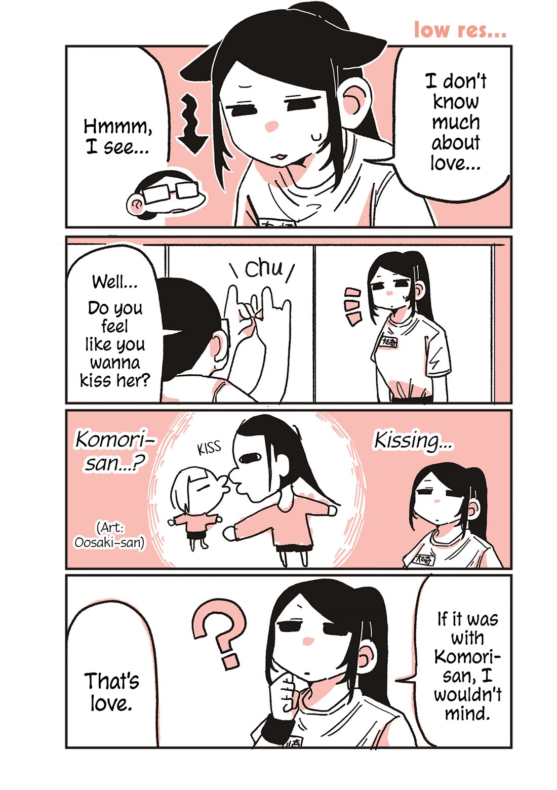 Oosaki-san & Komori-san chapter 23 page 1
