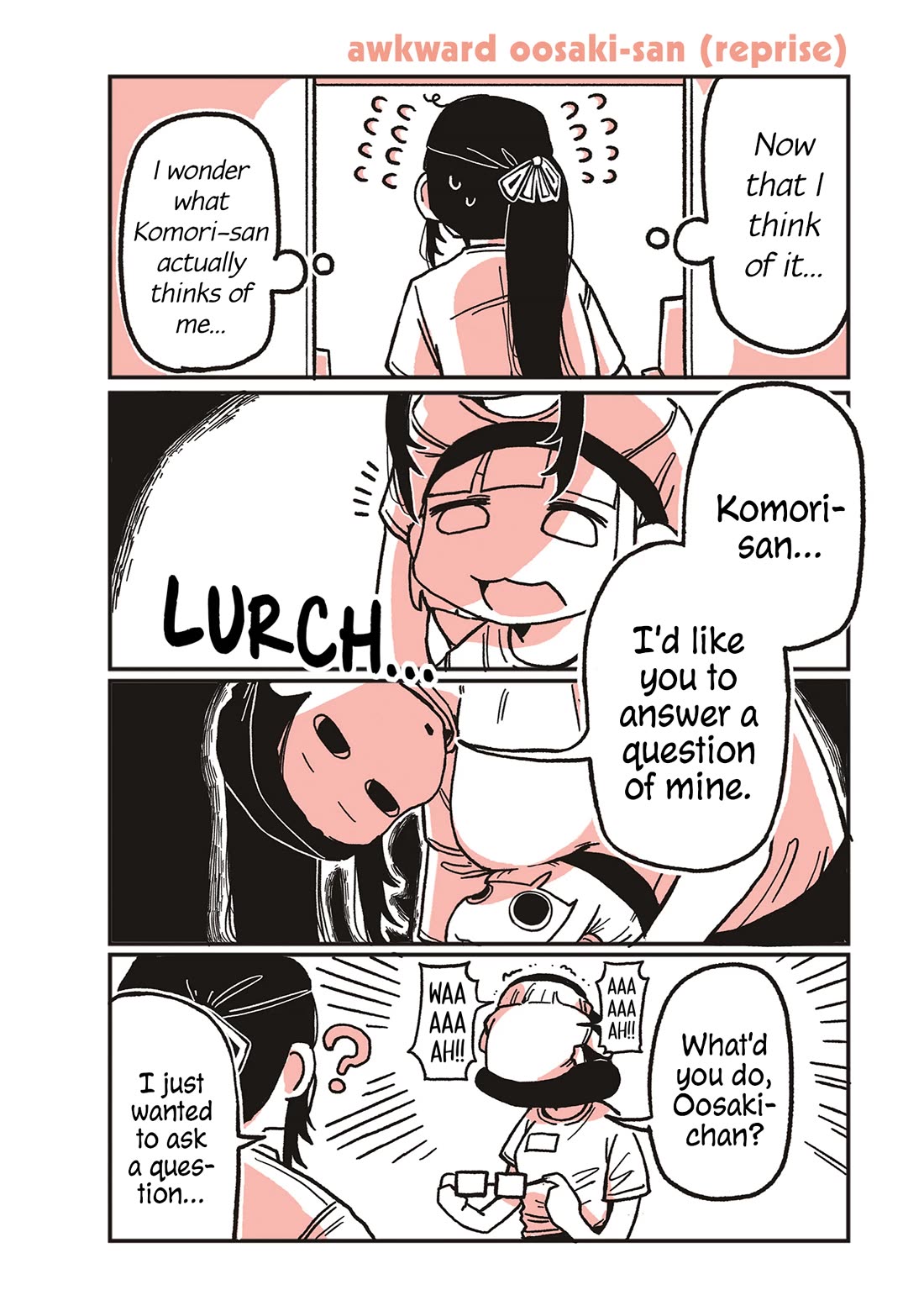 Oosaki-san & Komori-san chapter 28 page 1