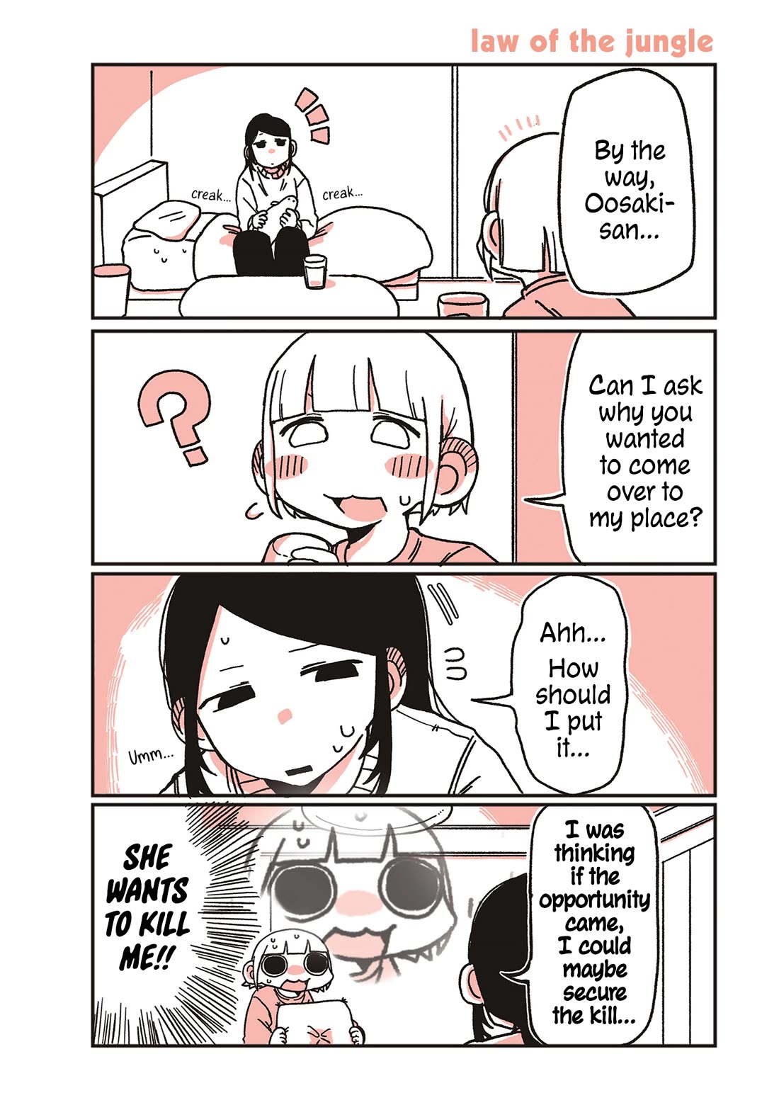 Oosaki-san & Komori-san chapter 38 page 1