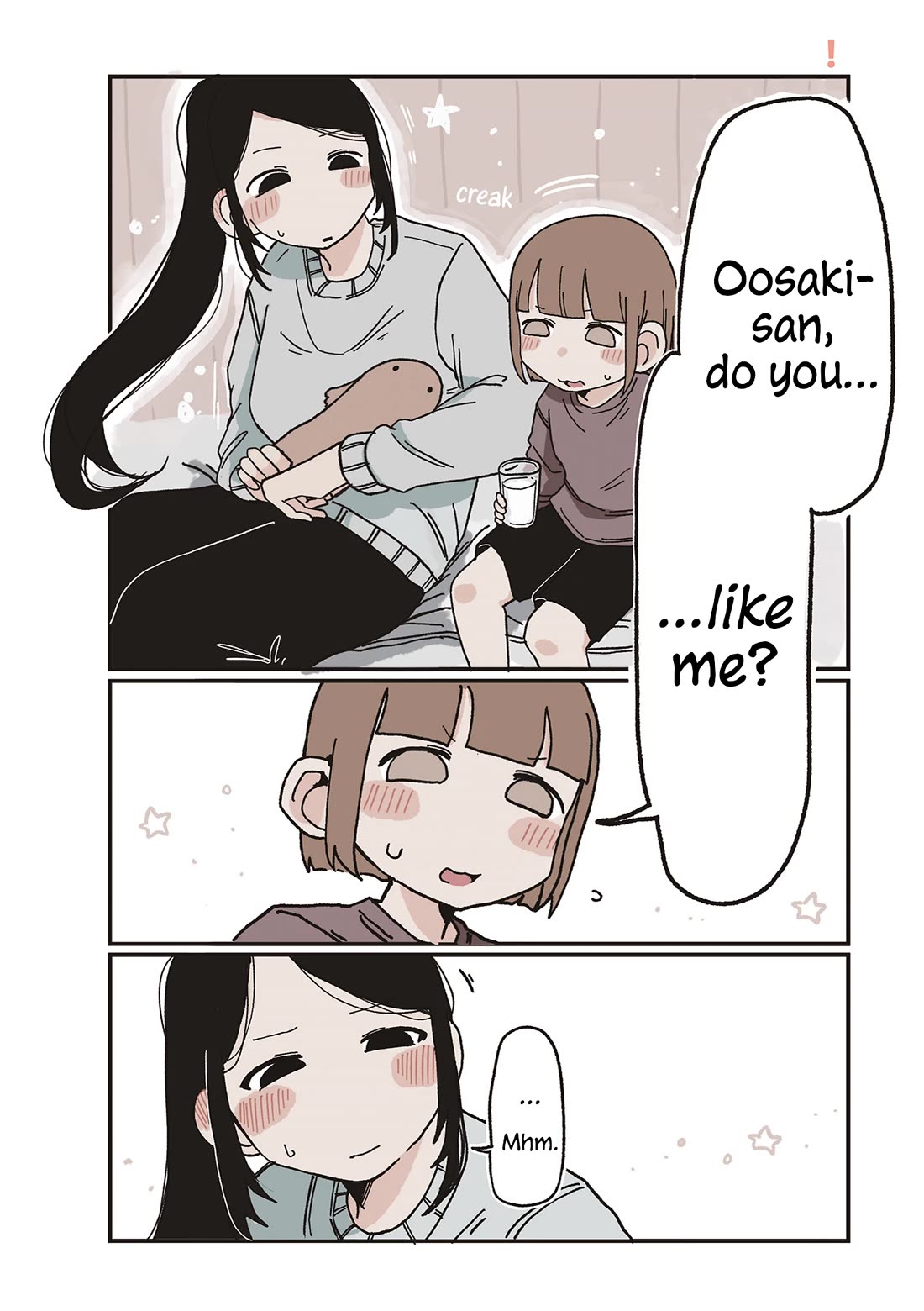 Oosaki-san & Komori-san chapter 40 page 1