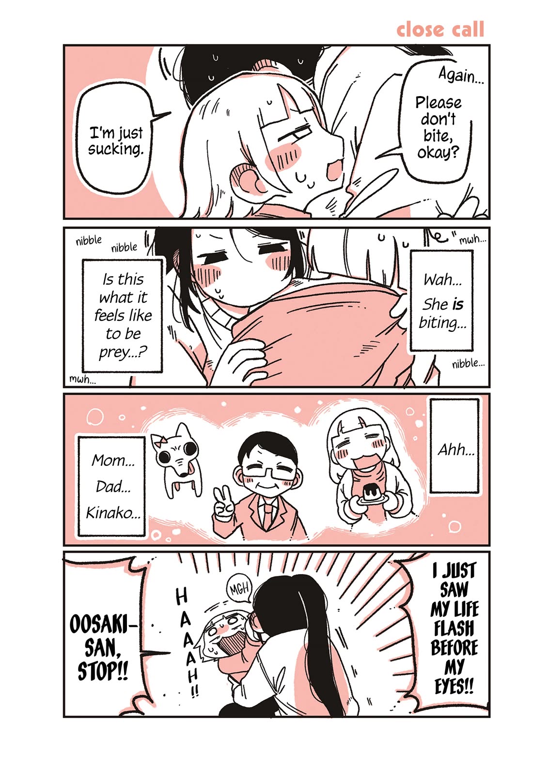 Oosaki-san & Komori-san chapter 49 page 1