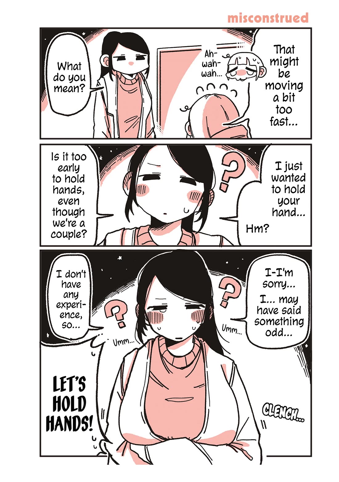 Oosaki-san & Komori-san chapter 62 page 1