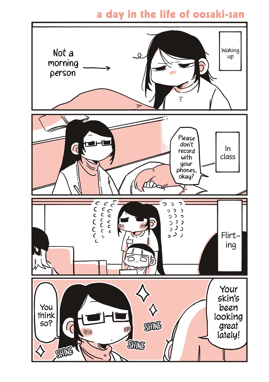 Oosaki-san & Komori-san chapter 80 page 1