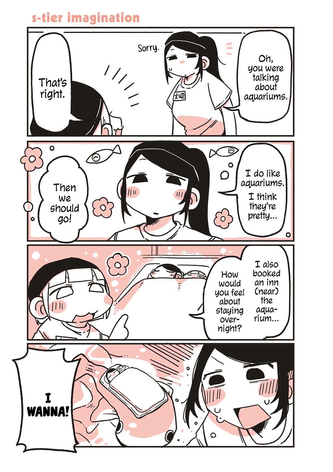 Oosaki-san & Komori-san chapter 85 page 1