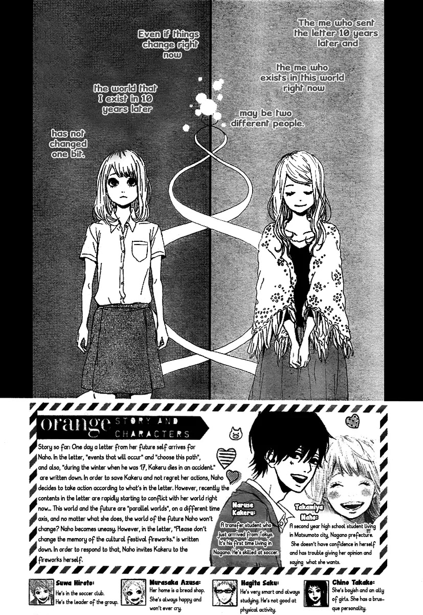 Orange (TAKANO Ichigo) chapter 6 page 4
