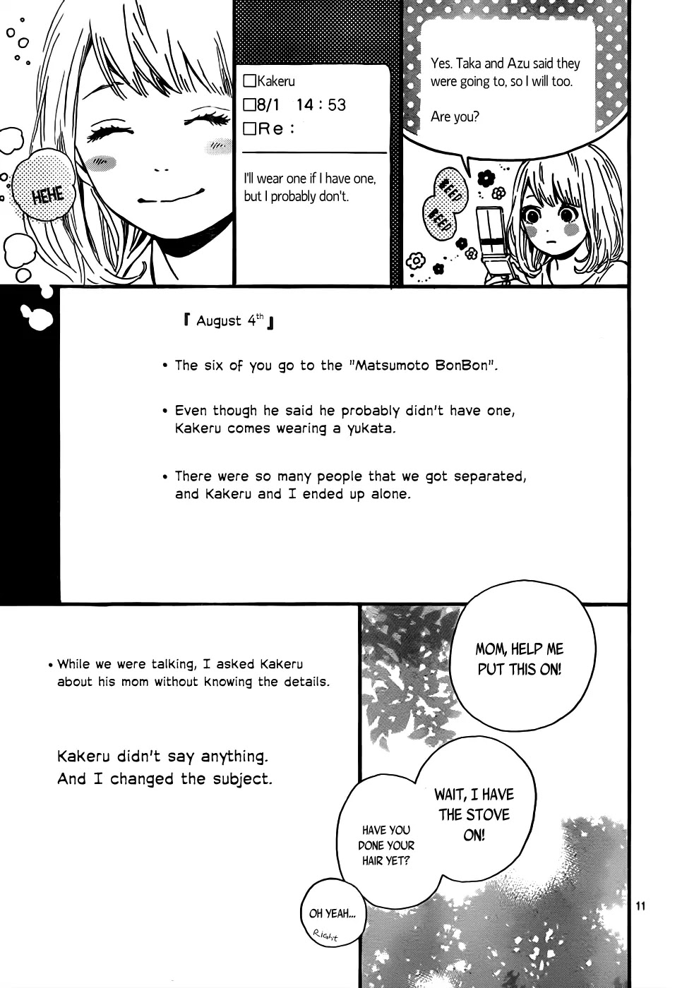 Orange (TAKANO Ichigo) chapter 8 page 12