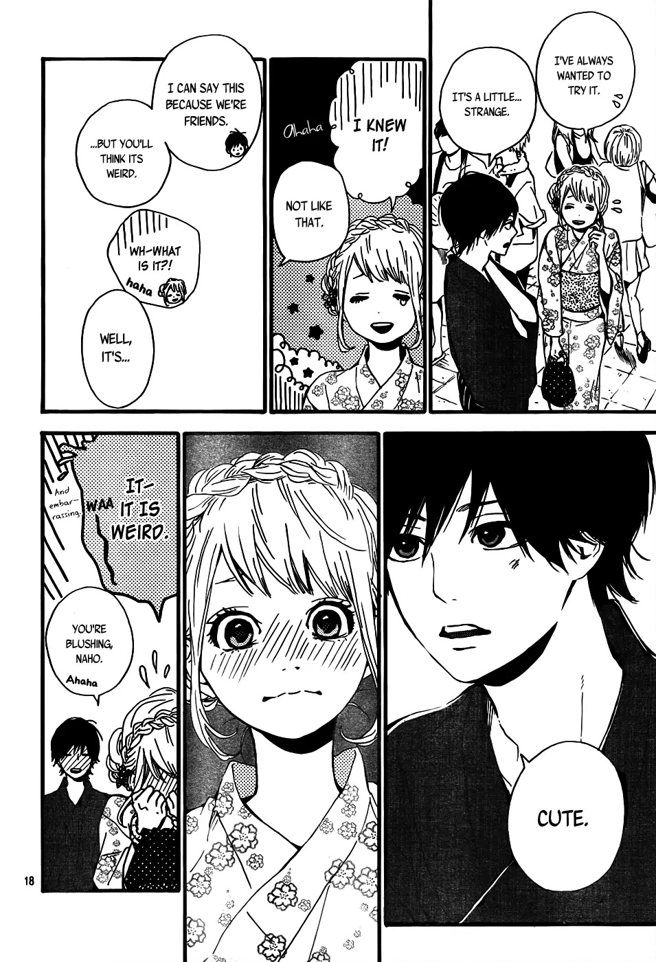 Orange (TAKANO Ichigo) chapter 8 page 19