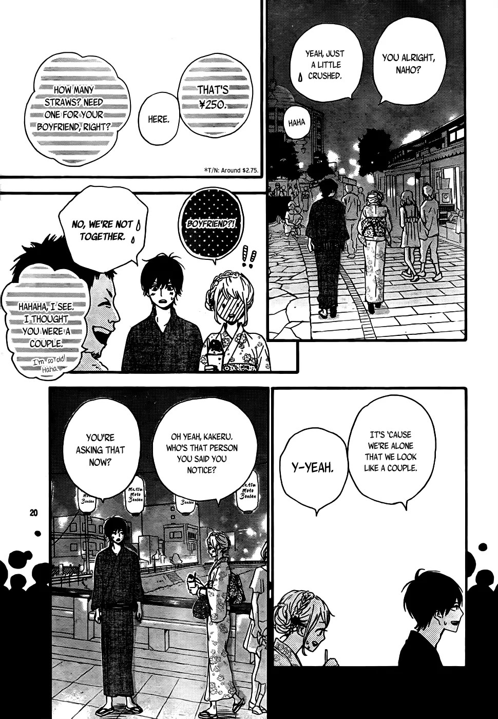 Orange (TAKANO Ichigo) chapter 8 page 21
