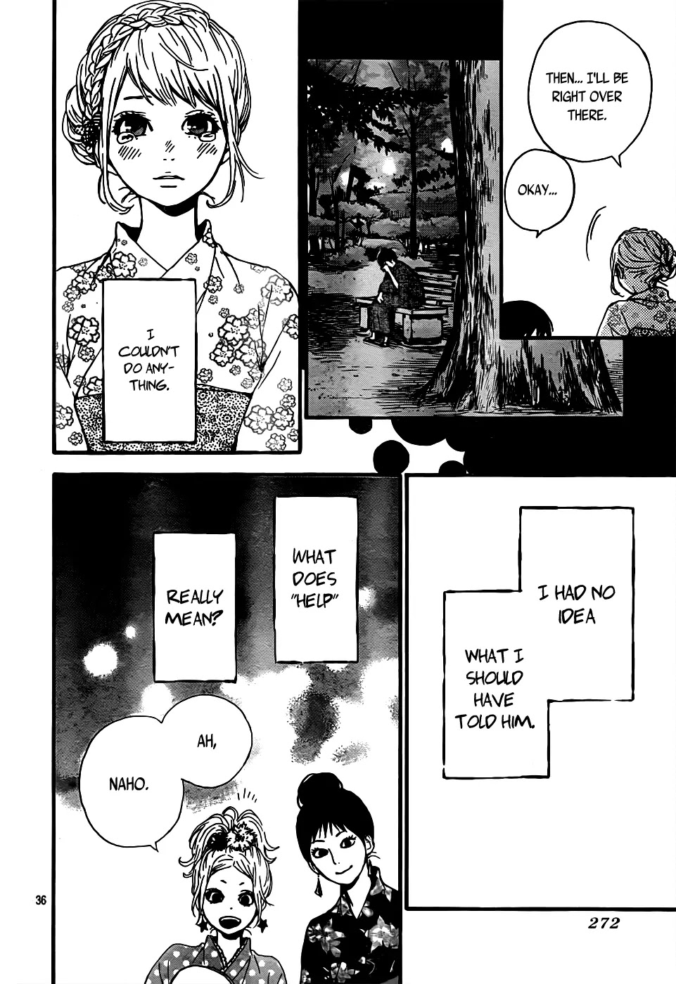 Orange (TAKANO Ichigo) chapter 8 page 37