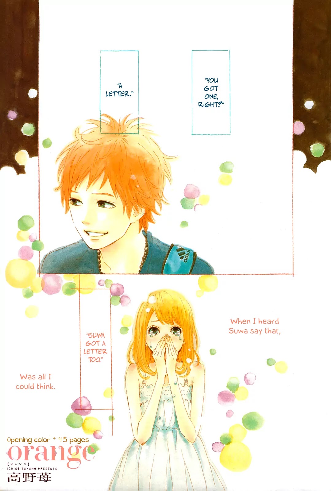 Orange (TAKANO Ichigo) chapter 9 page 4