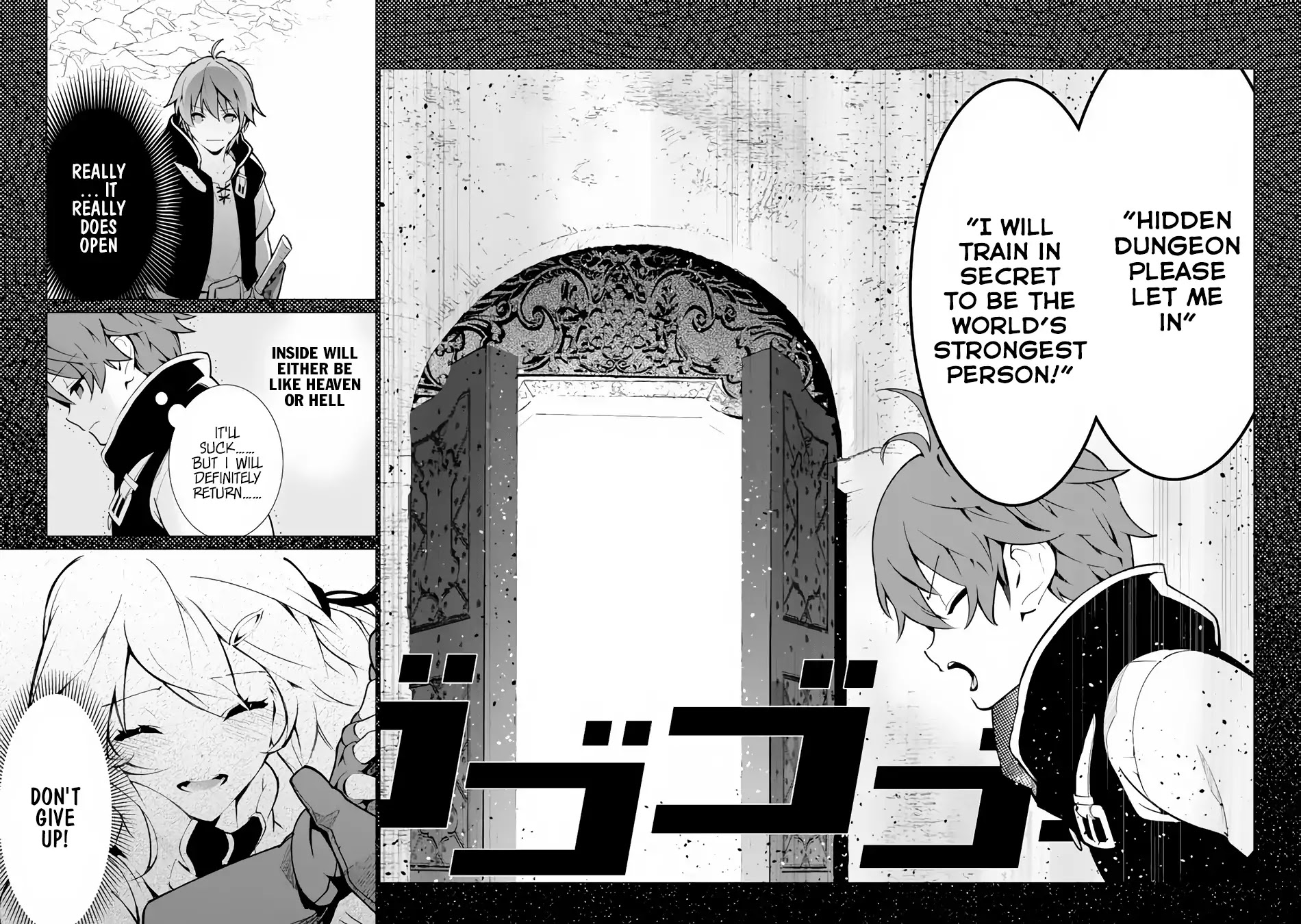 Ore dake Haireru Kakushi Dungeon: Kossori Kitaete Sekai Saikyou chapter 1 page 36