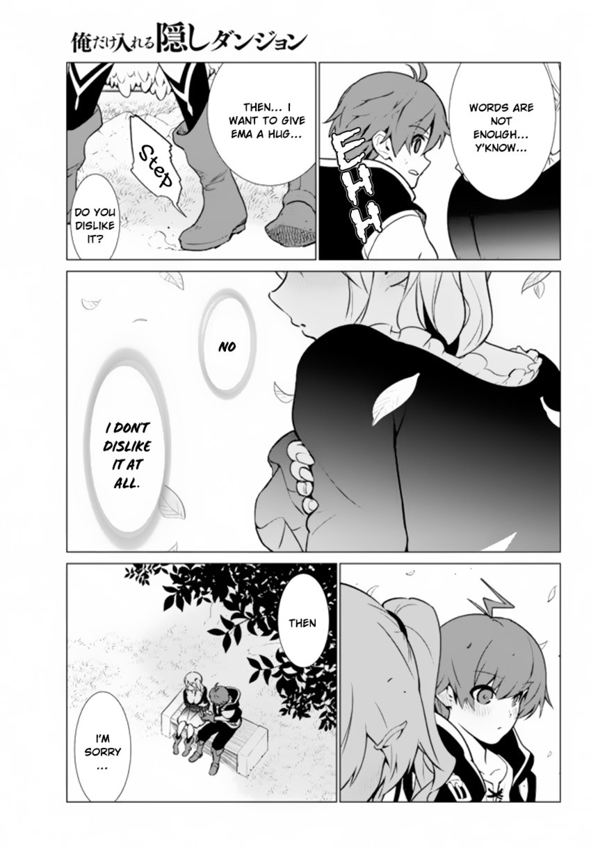 Ore dake Haireru Kakushi Dungeon: Kossori Kitaete Sekai Saikyou chapter 3 page 10