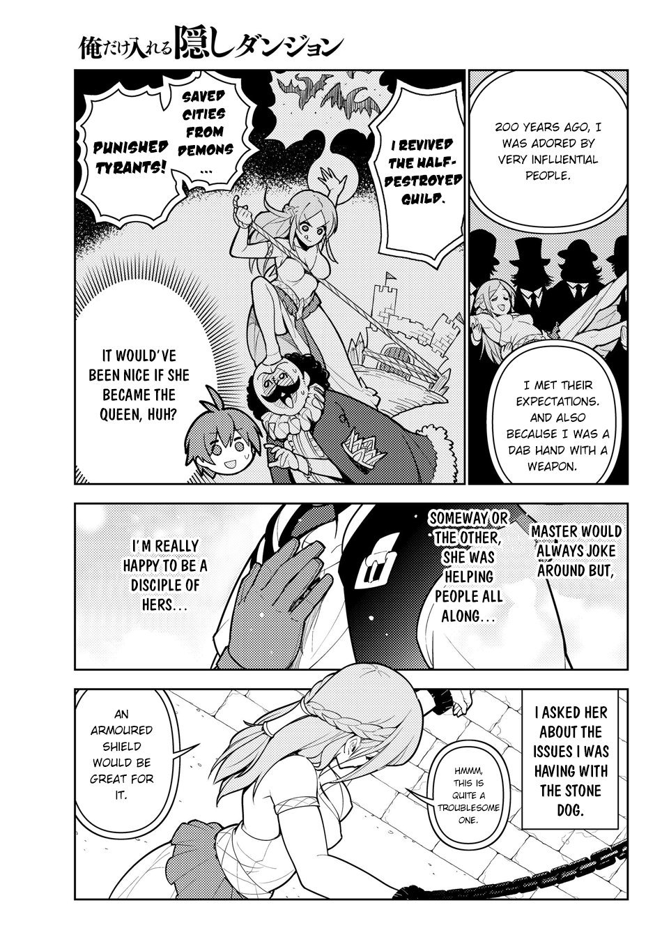 Ore dake Haireru Kakushi Dungeon: Kossori Kitaete Sekai Saikyou chapter 36 page 6