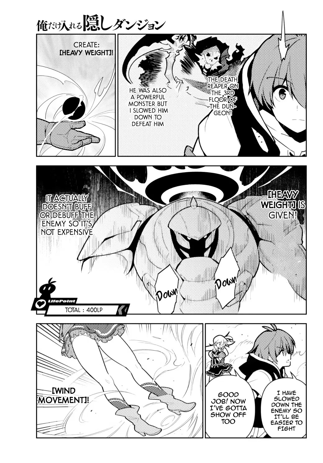 Ore dake Haireru Kakushi Dungeon: Kossori Kitaete Sekai Saikyou chapter 53 page 8