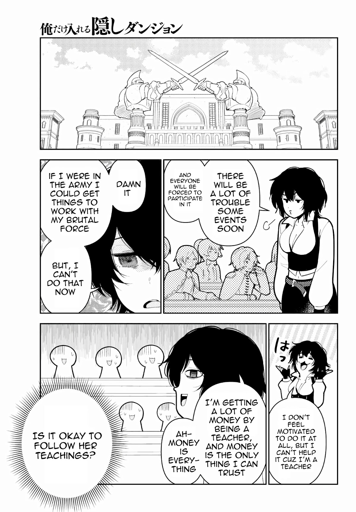 Ore dake Haireru Kakushi Dungeon: Kossori Kitaete Sekai Saikyou chapter 60 page 5