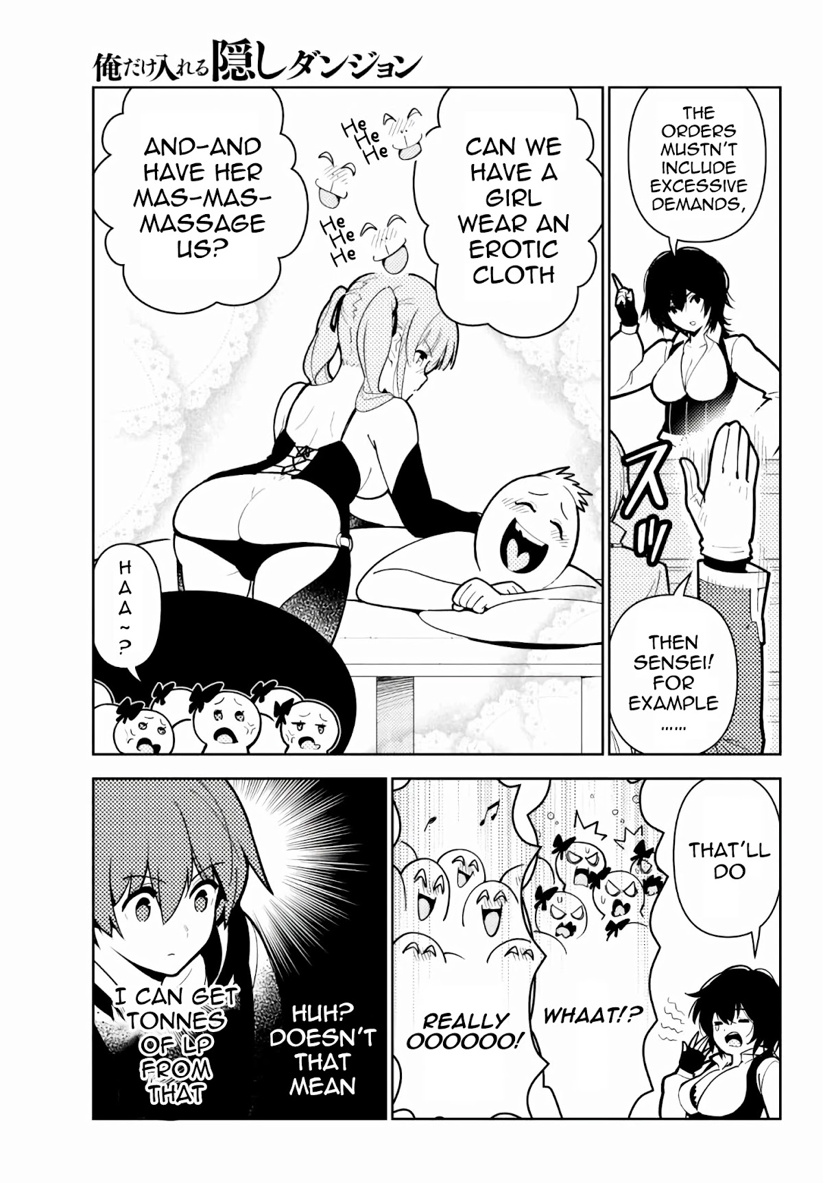 Ore dake Haireru Kakushi Dungeon: Kossori Kitaete Sekai Saikyou chapter 60 page 7