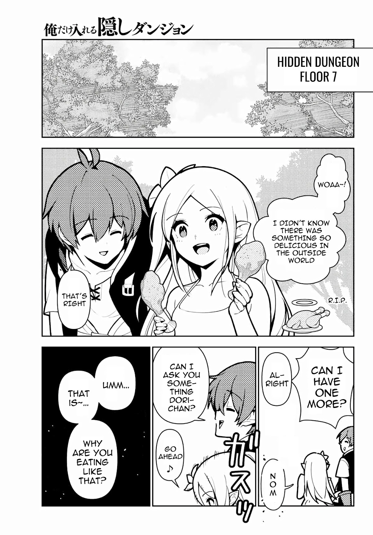 Ore dake Haireru Kakushi Dungeon: Kossori Kitaete Sekai Saikyou chapter 61 page 12