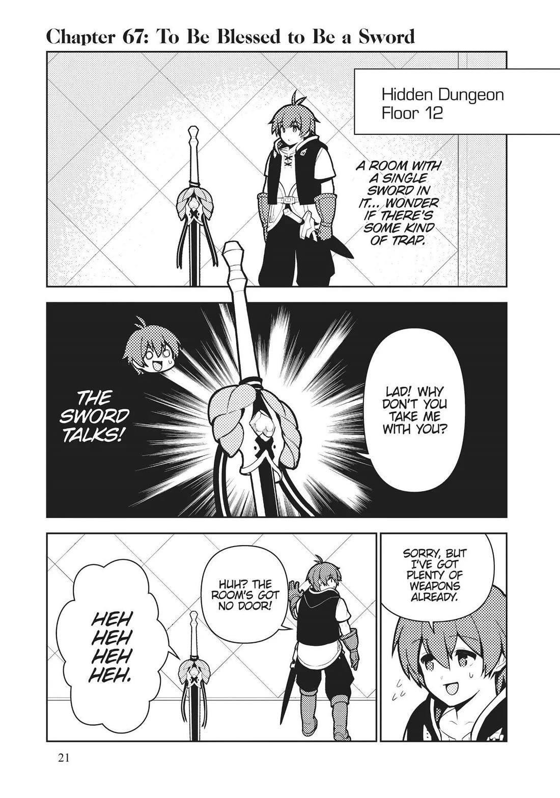 Ore dake Haireru Kakushi Dungeon: Kossori Kitaete Sekai Saikyou chapter 67 page 1