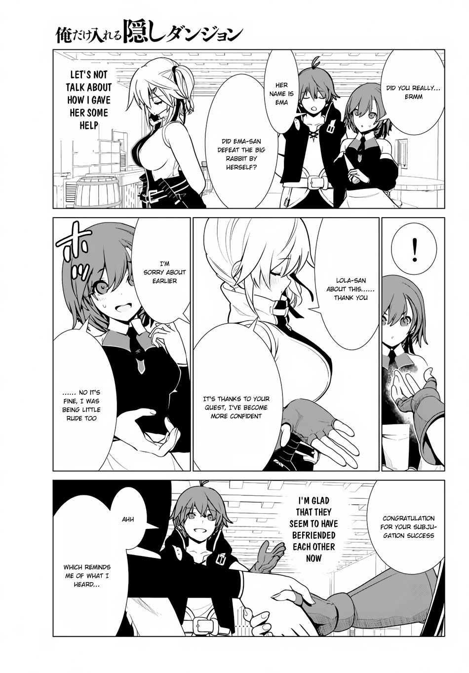 Ore dake Haireru Kakushi Dungeon: Kossori Kitaete Sekai Saikyou chapter 7 page 13