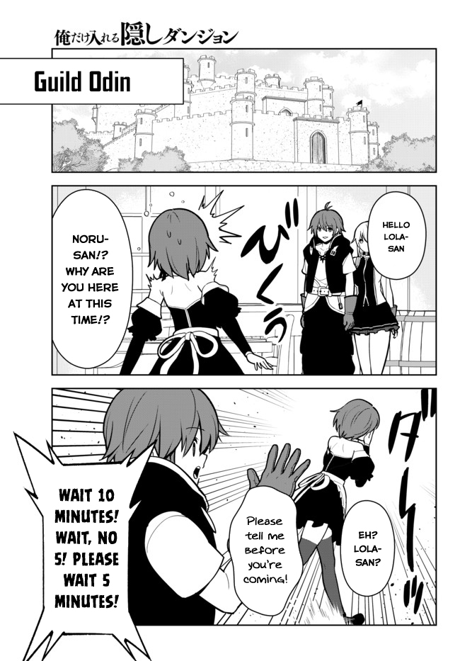 Ore dake Haireru Kakushi Dungeon: Kossori Kitaete Sekai Saikyou chapter 9 page 23
