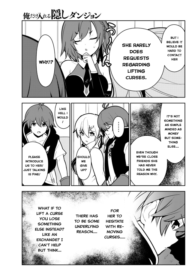 Ore dake Haireru Kakushi Dungeon: Kossori Kitaete Sekai Saikyou chapter 9 page 29