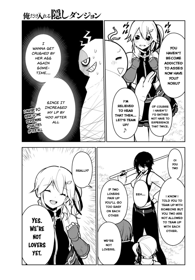 Ore dake Haireru Kakushi Dungeon: Kossori Kitaete Sekai Saikyou chapter 9 page 5