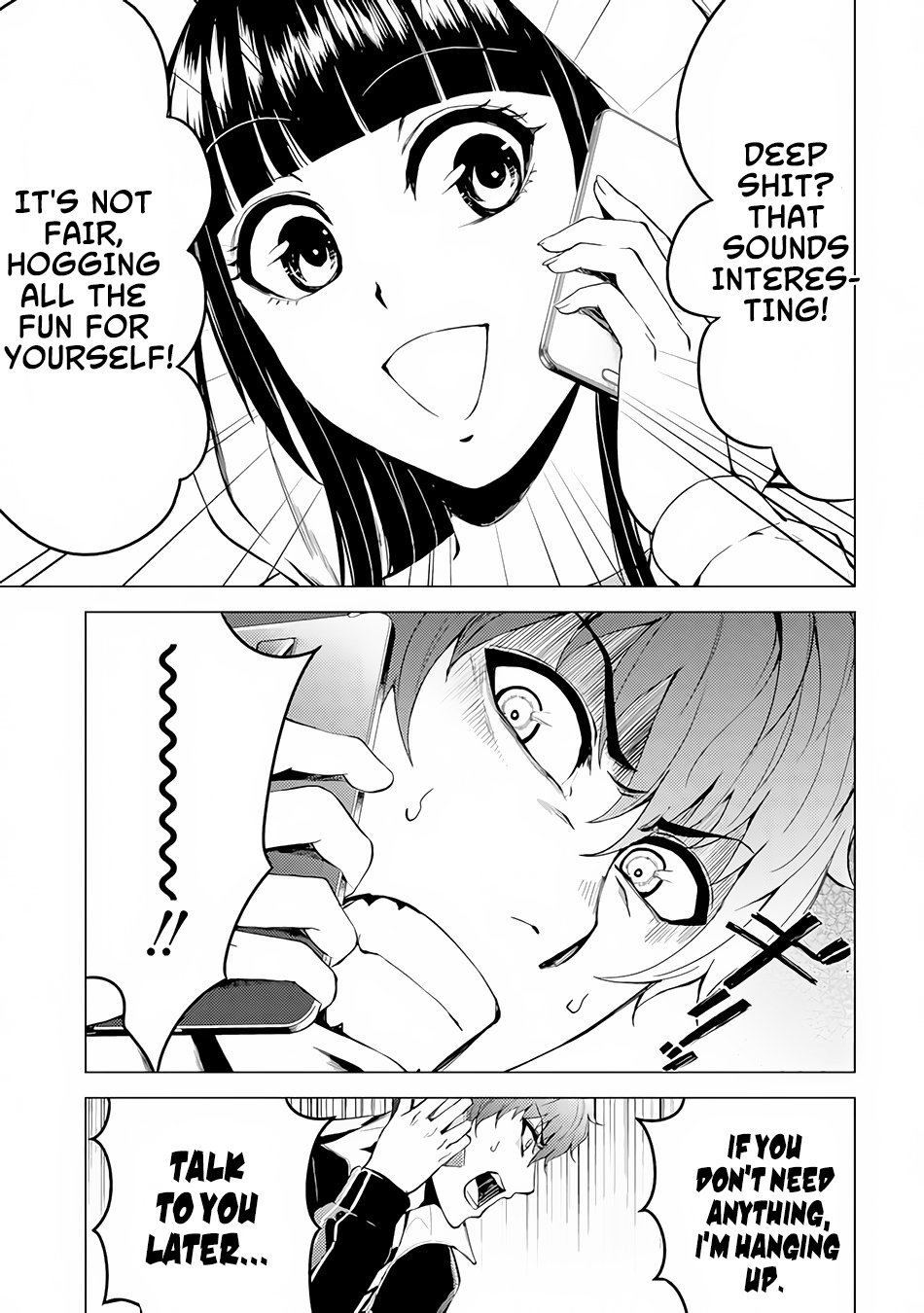 Ore no Genjitsu wa Ren'ai Game?? ka to Omottara Inochigake no Game datta chapter 11.1 page 5