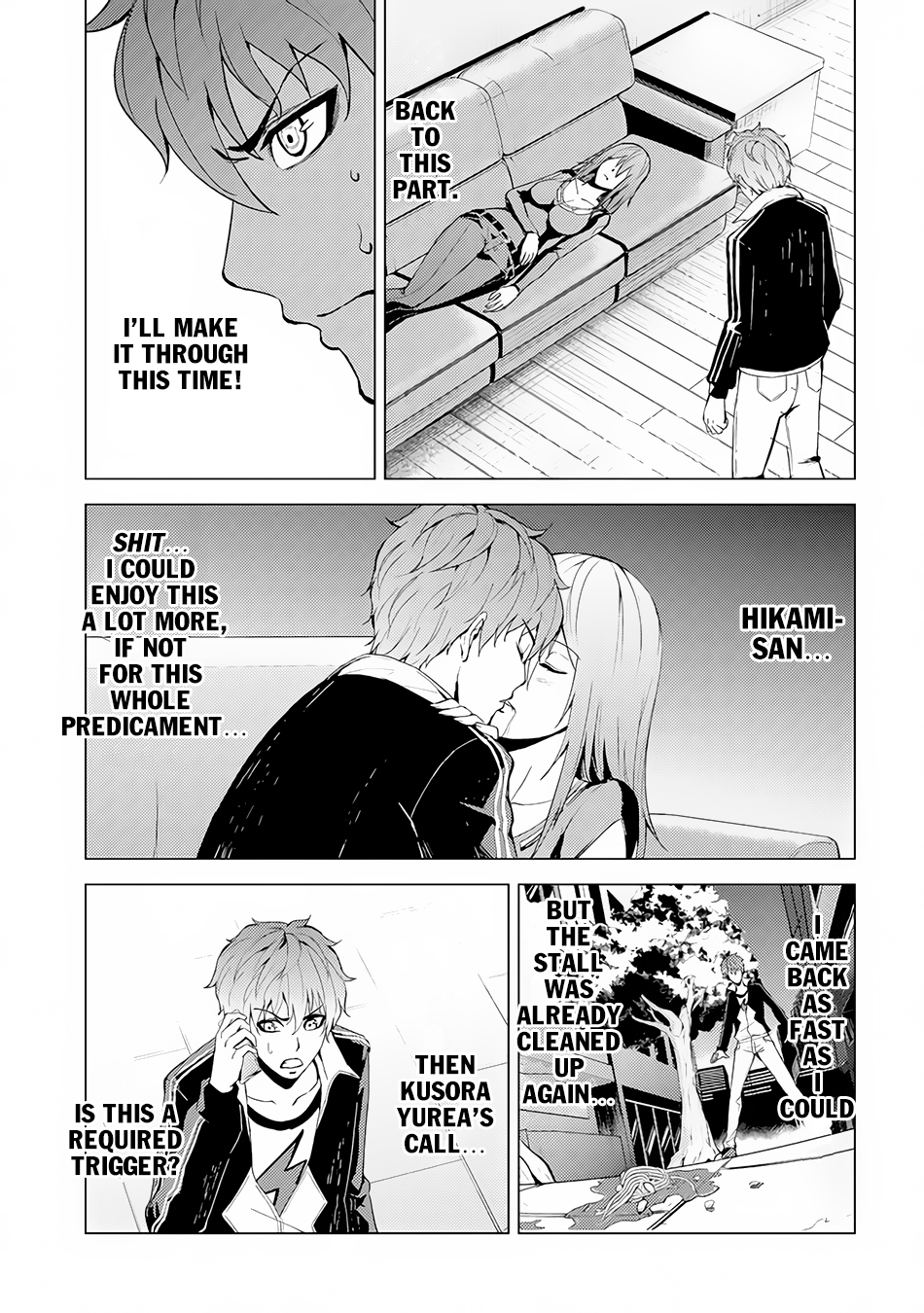 Ore no Genjitsu wa Ren'ai Game?? ka to Omottara Inochigake no Game datta chapter 12.1 page 4