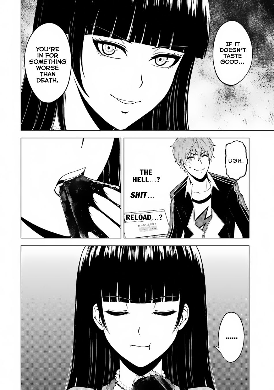 Ore no Genjitsu wa Ren'ai Game?? ka to Omottara Inochigake no Game datta chapter 15.2 page 14