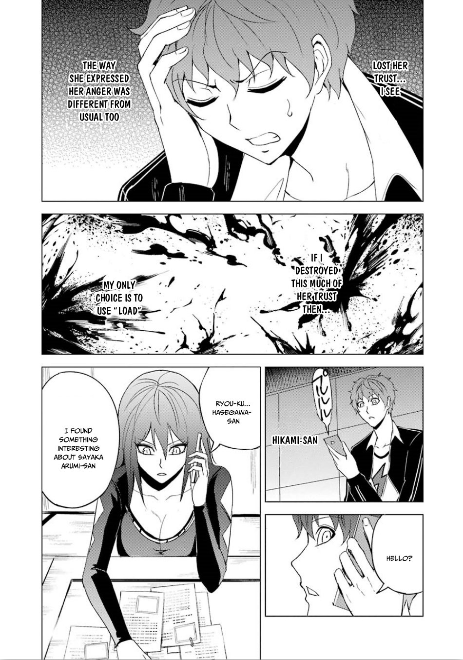 Ore no Genjitsu wa Ren'ai Game?? ka to Omottara Inochigake no Game datta chapter 23.2 page 20