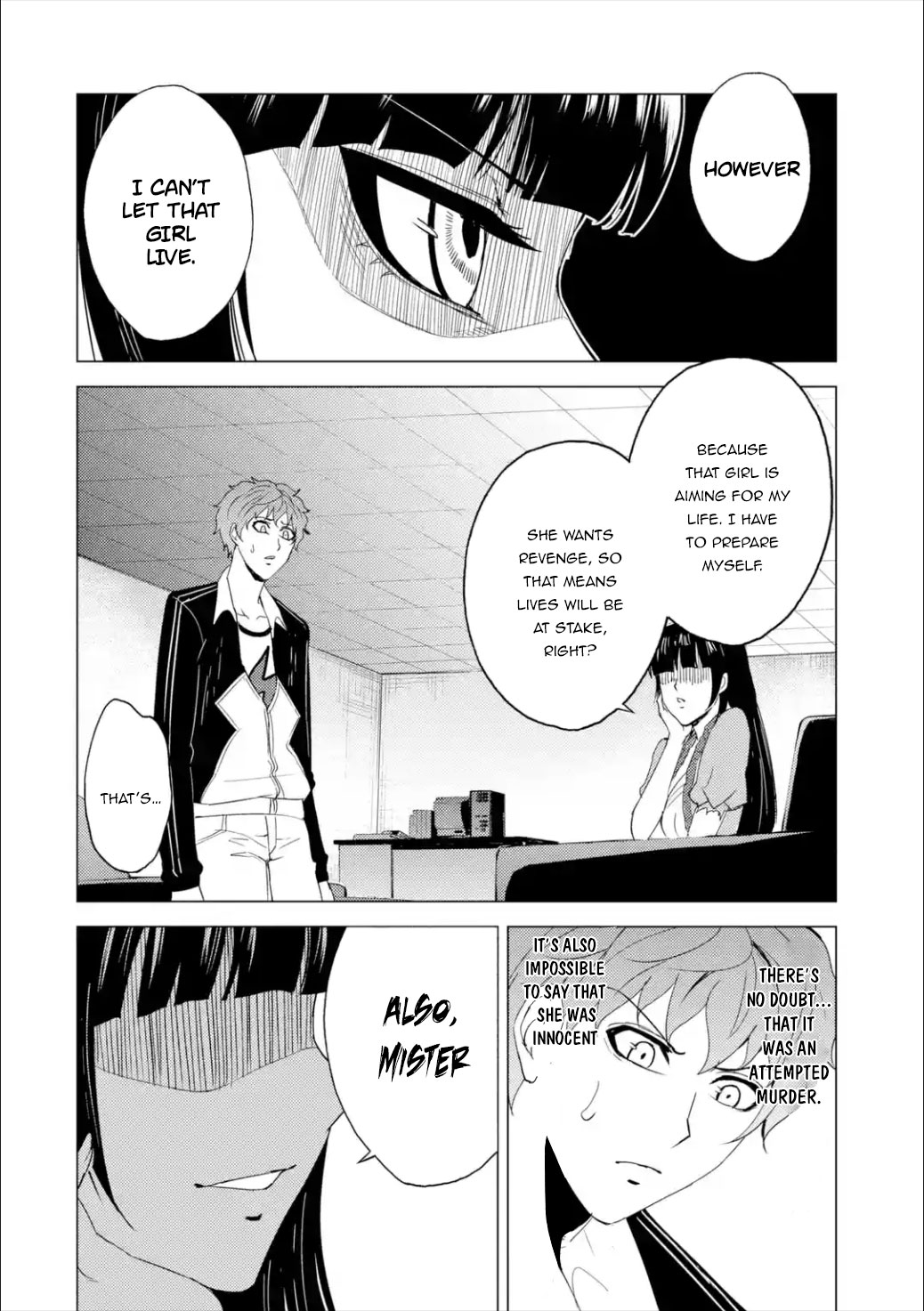 Ore no Genjitsu wa Ren'ai Game?? ka to Omottara Inochigake no Game datta chapter 25.1 page 20