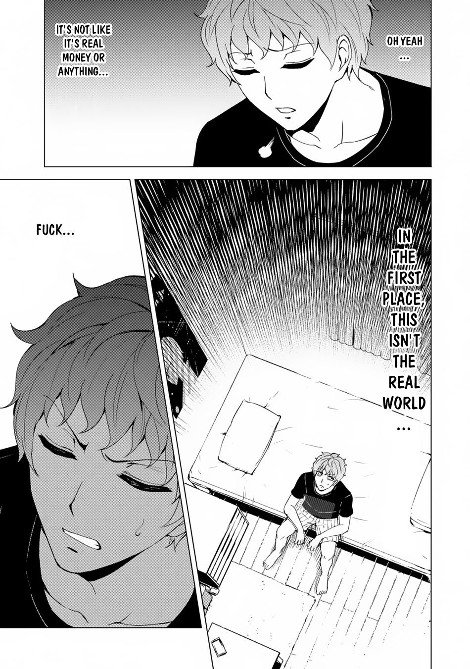 Ore no Genjitsu wa Ren'ai Game?? ka to Omottara Inochigake no Game datta chapter 30.1 page 8