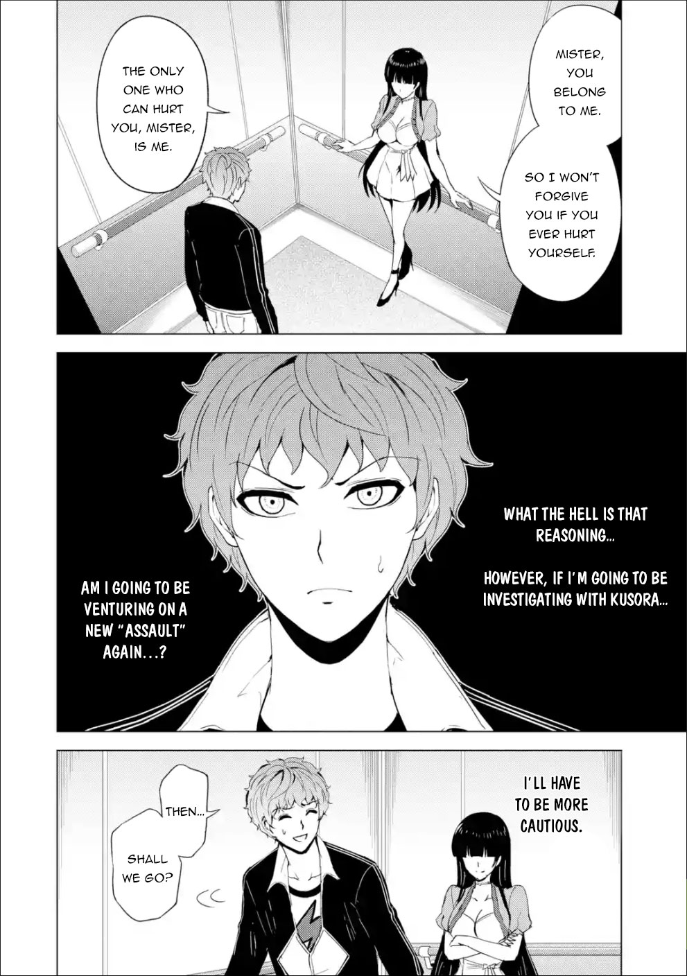 Ore no Genjitsu wa Ren'ai Game?? ka to Omottara Inochigake no Game datta chapter 33 page 3