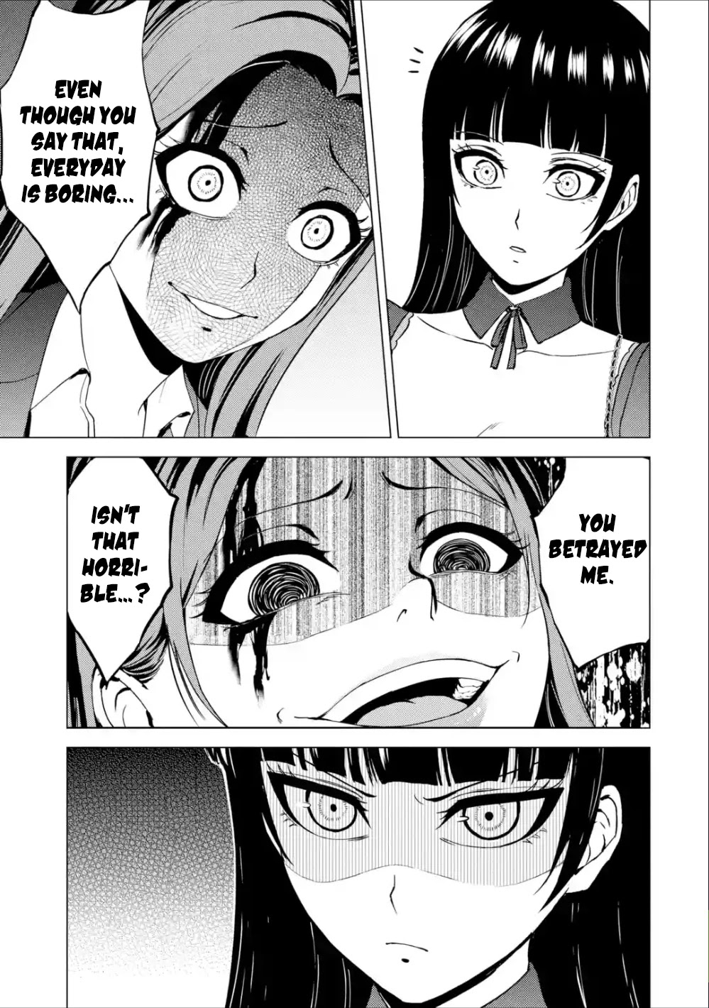 Ore no Genjitsu wa Ren'ai Game?? ka to Omottara Inochigake no Game datta chapter 38 page 33