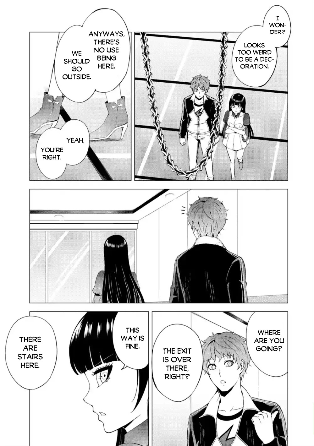 Ore no Genjitsu wa Ren'ai Game?? ka to Omottara Inochigake no Game datta chapter 39 page 11