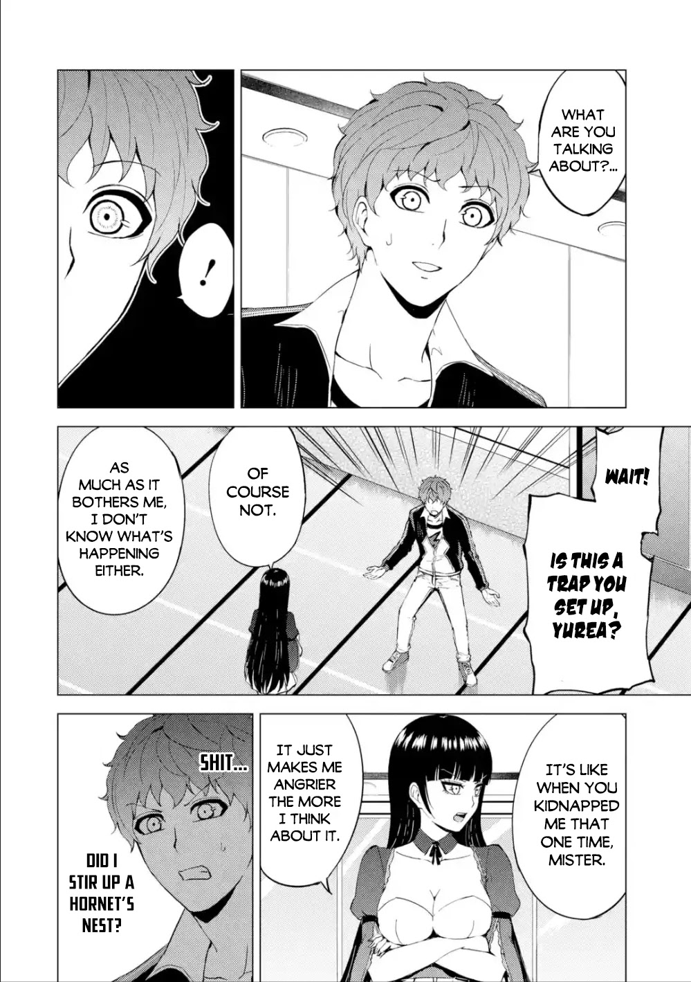 Ore no Genjitsu wa Ren'ai Game?? ka to Omottara Inochigake no Game datta chapter 39 page 22