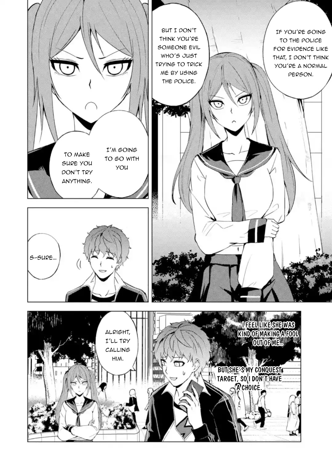 Ore no Genjitsu wa Ren'ai Game?? ka to Omottara Inochigake no Game datta chapter 45 page 19