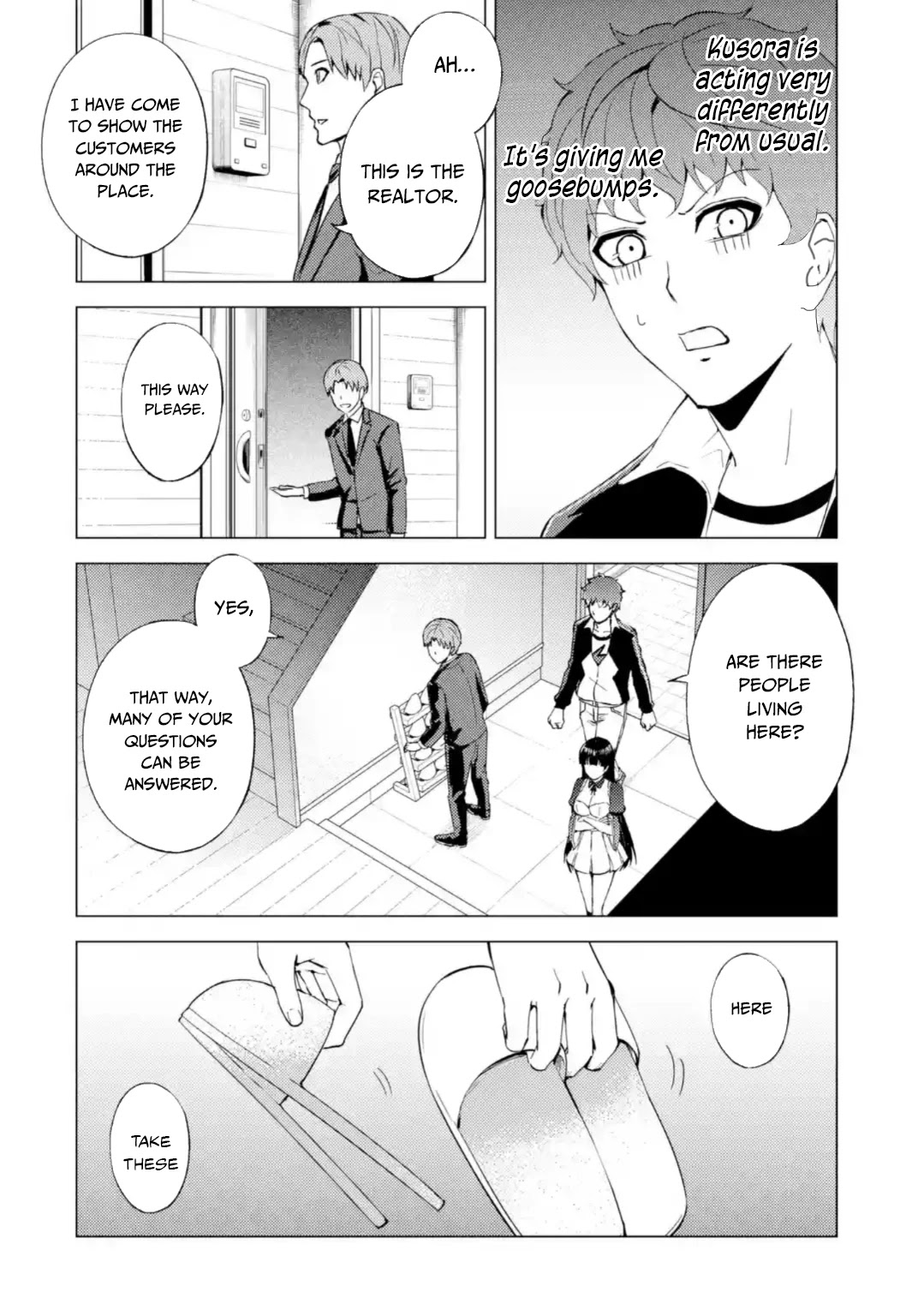 Ore no Genjitsu wa Ren'ai Game?? ka to Omottara Inochigake no Game datta chapter 46 page 42