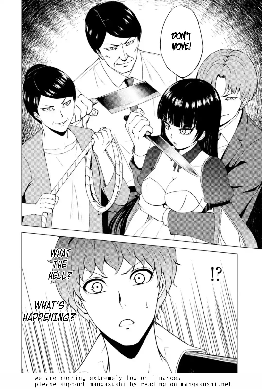 Ore no Genjitsu wa Ren'ai Game?? ka to Omottara Inochigake no Game datta chapter 46 page 46