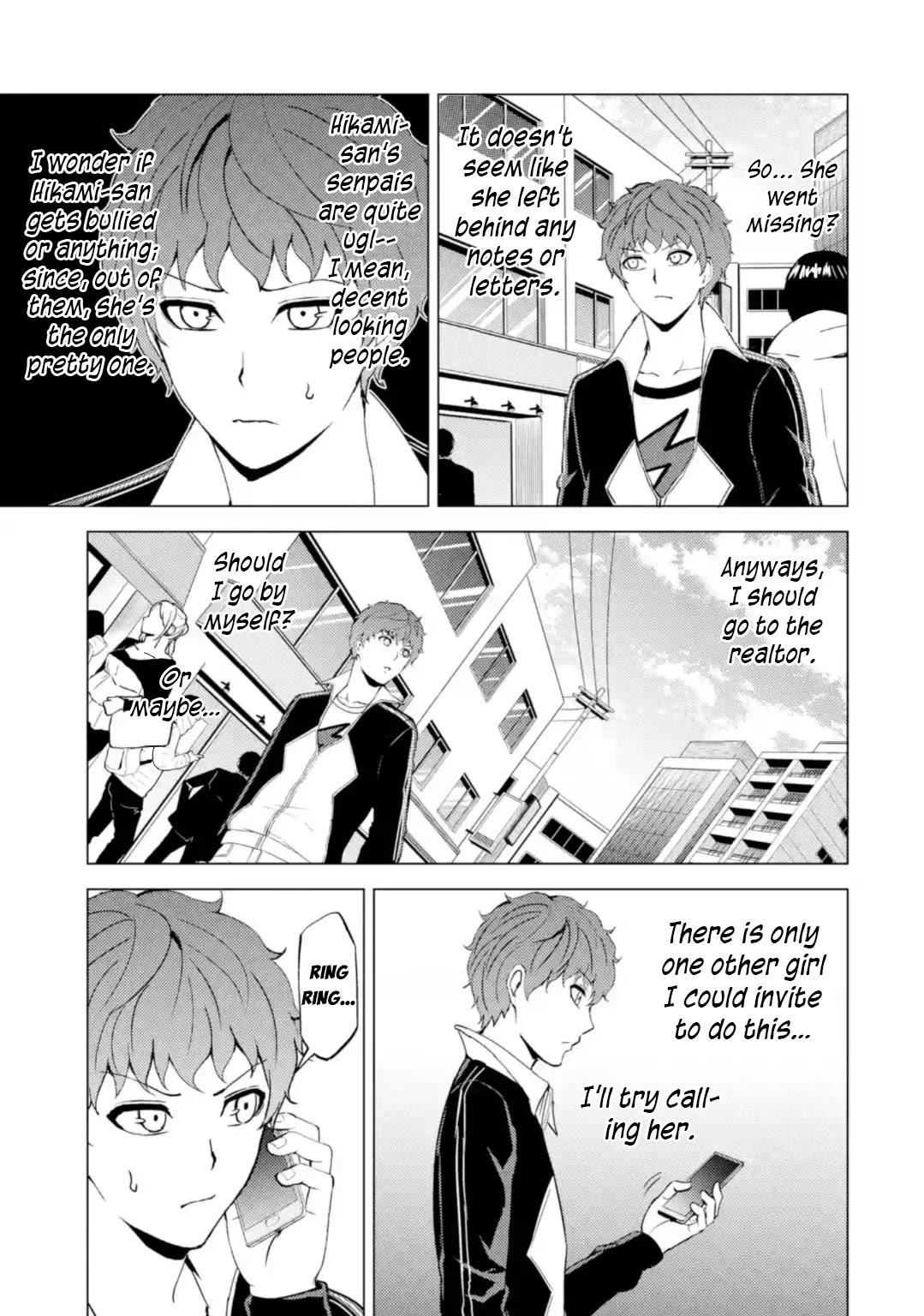 Ore no Genjitsu wa Ren'ai Game?? ka to Omottara Inochigake no Game datta chapter 46 page 8