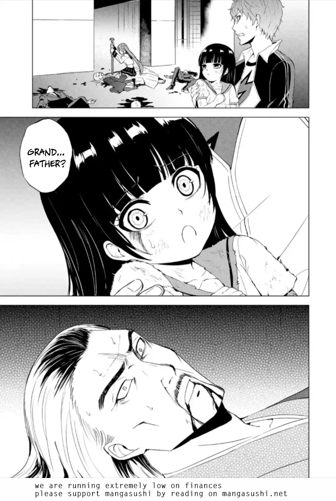 Ore no Genjitsu wa Ren'ai Game?? ka to Omottara Inochigake no Game datta chapter 48 page 46