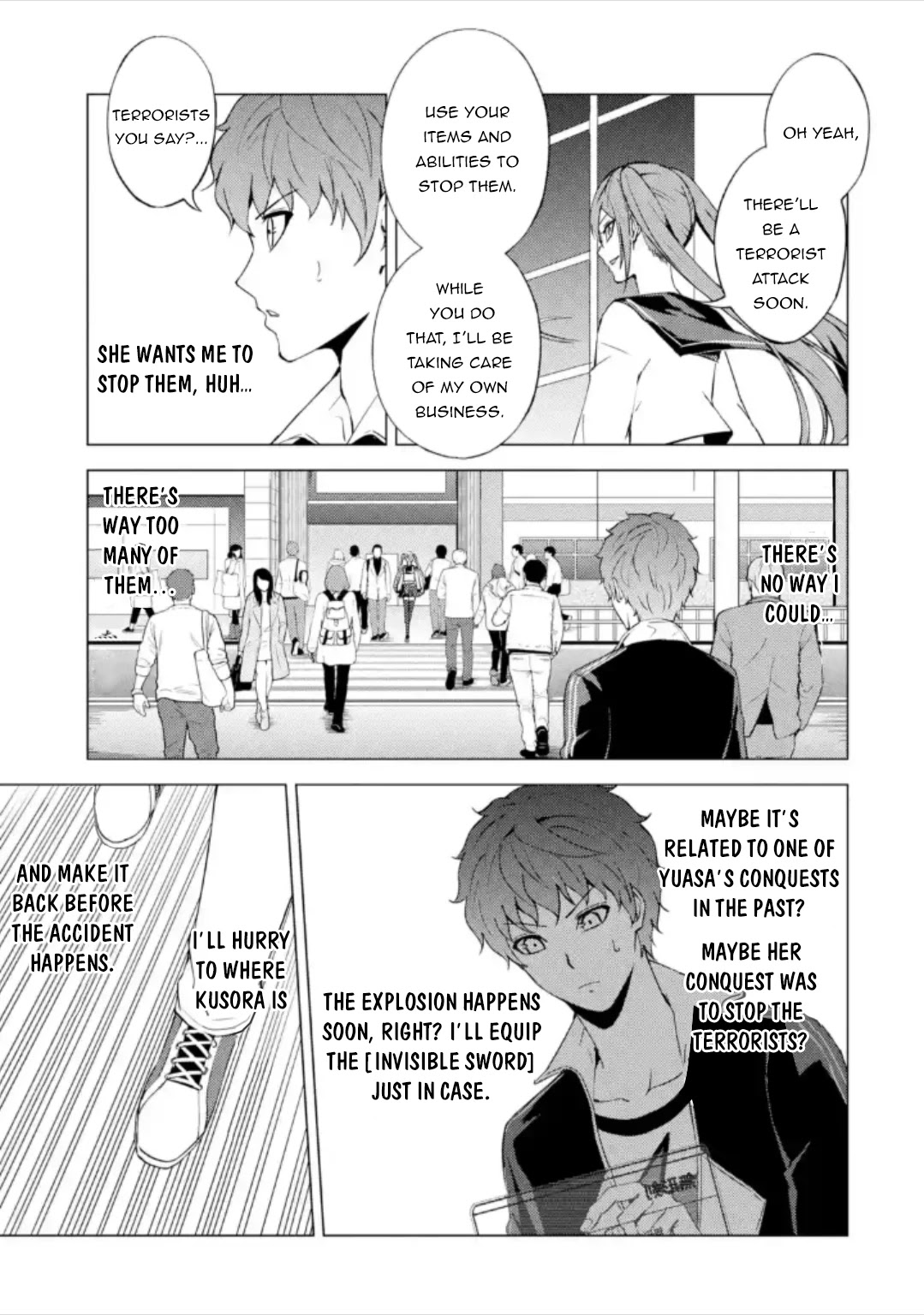 Ore no Genjitsu wa Ren'ai Game?? ka to Omottara Inochigake no Game datta chapter 49 page 26