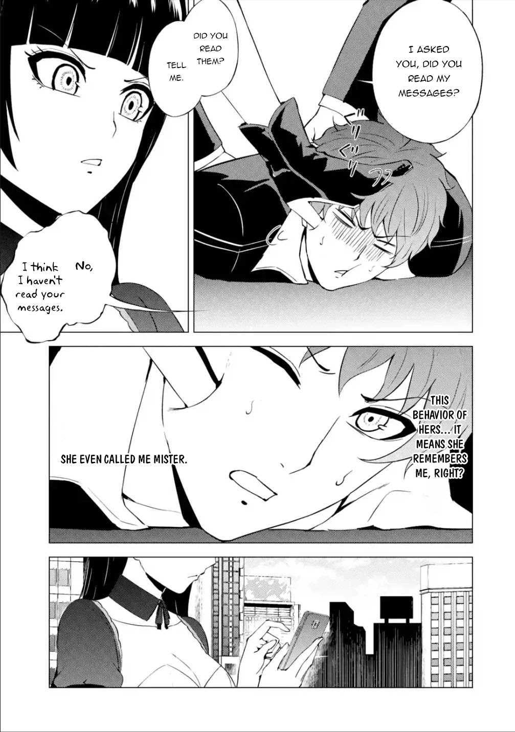 Ore no Genjitsu wa Ren'ai Game?? ka to Omottara Inochigake no Game datta chapter 54 page 19