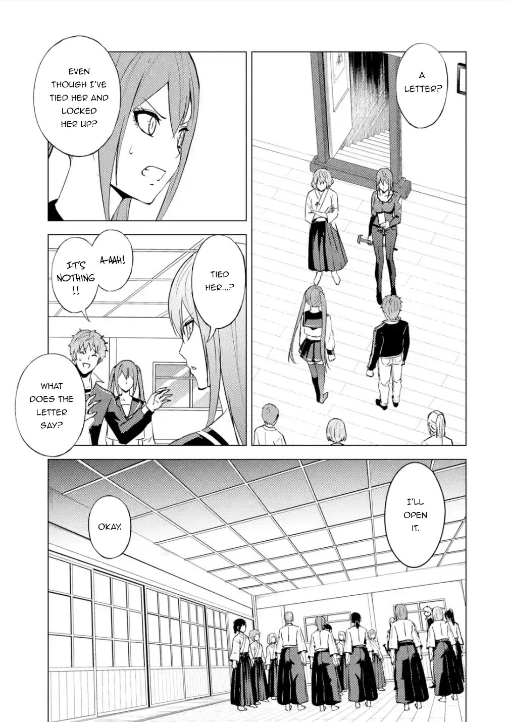 Ore no Genjitsu wa Ren'ai Game?? ka to Omottara Inochigake no Game datta chapter 55 page 34