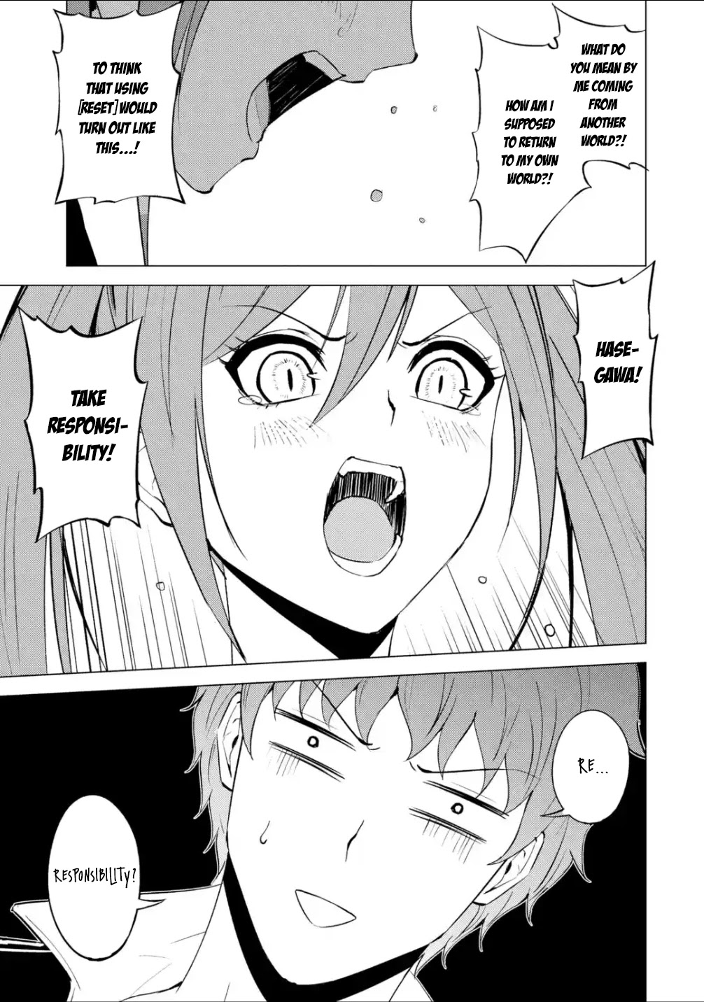 Ore no Genjitsu wa Ren'ai Game?? ka to Omottara Inochigake no Game datta chapter 55 page 4